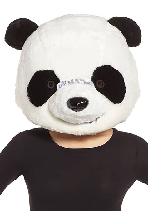 Panda mascot headdress